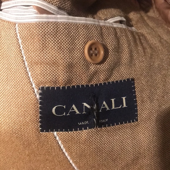 Vintage Golden Canali Suit Blazer from Harry Rosen Ultra Soft and Suave!! - Picture 3 of 6